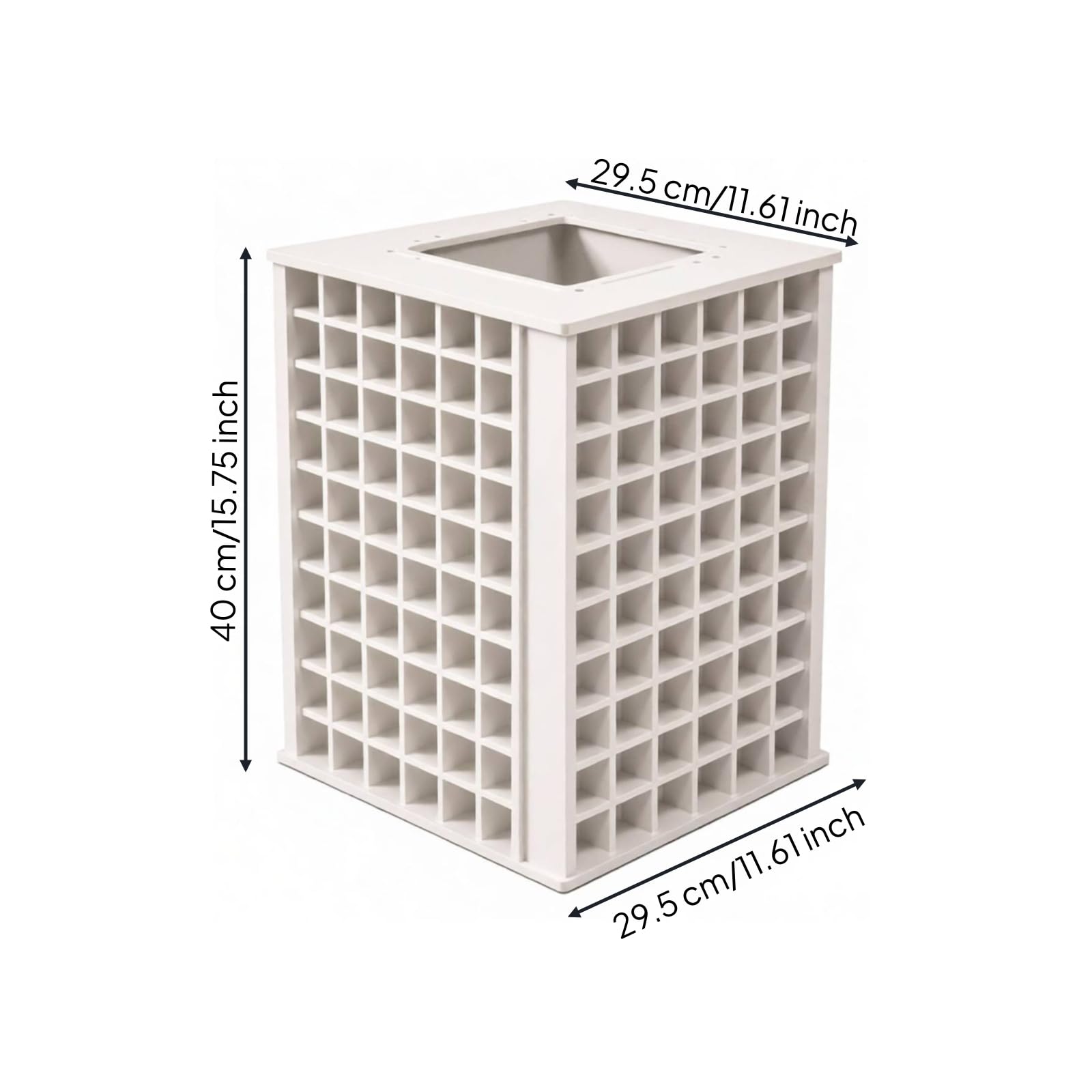 Organizador Giratorio Caja de Almacenamiento Soporte de Escritorio Estuche Multifunción con Estructura Vertical Ahorra en PVC Adecuado, Style to 1