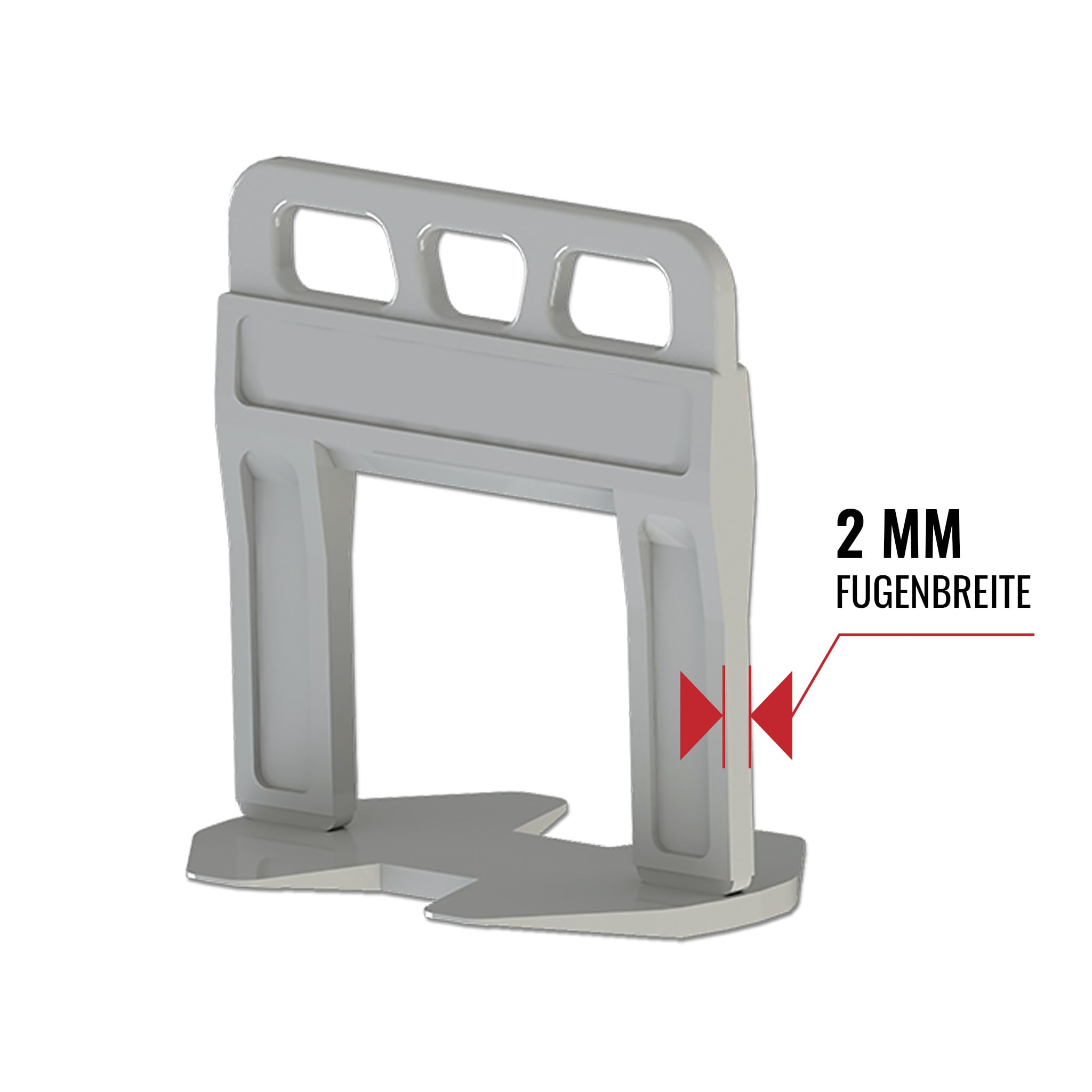 Keily - 500 languettes - 2,0 mm. Keily est un système de nivellement technique de haute qualité. Le meilleur pour un prix avantageux ! Largeur de joint 2 mm