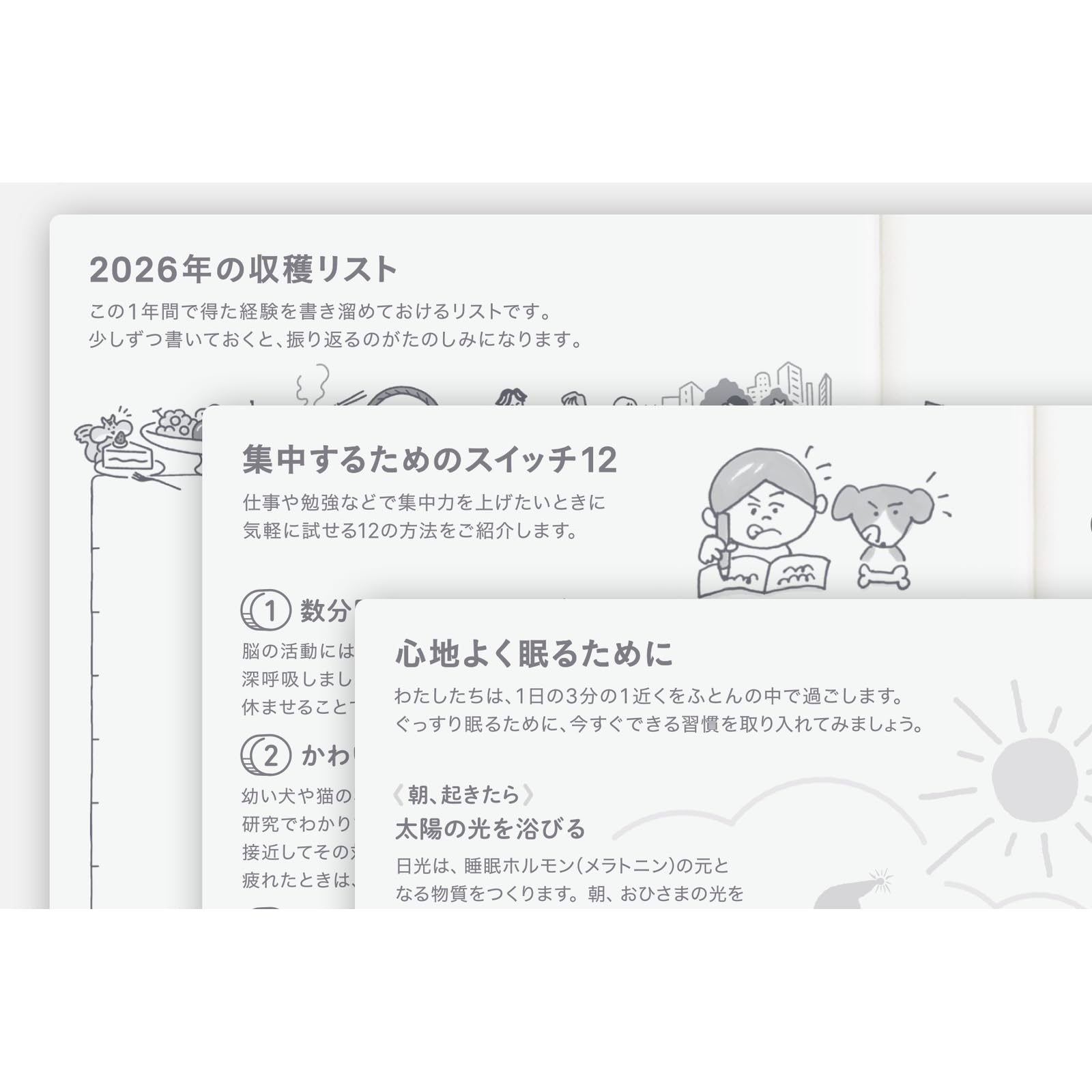 Hobonichi Techo 2026 - Libro original A6, japonés, diario, inicio de abril, lunes