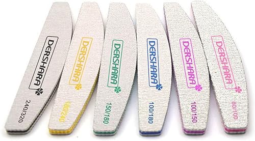 Miniatura 3 de Lima de uñas profesional de doble cara de grano 150180 pulidor de esmeril, herramientas de manicura para aseo y peinado de uñas, bloque de uñas de