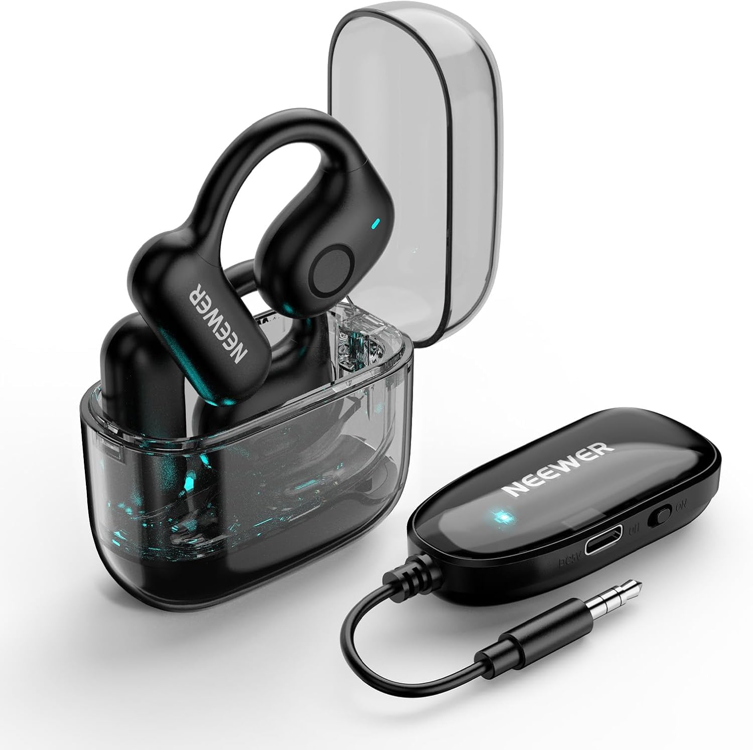 NEEWER EB01 OWS Wireless Monitoring Earphones and Dongle