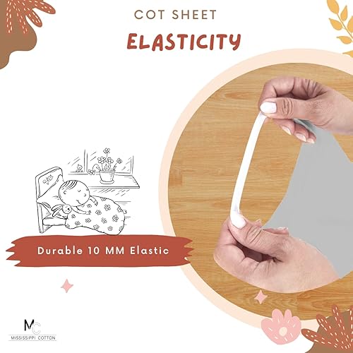 Miniatura 2 de Sábanas de cuna de tamaño estándar para preescolar, sábana bajera para cuna, preescolar, con bucles elásticos para cuna, sábana bajera de superficie