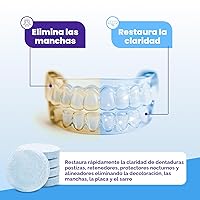 Vista 3 de Retainer Brite Tabletas limpiadoras de retenedores para limpiadores ultrasónicos, utilizadas para limpiar Invisalign, protector bucal, protector