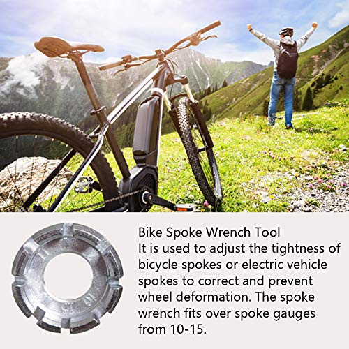 TOULIFLY Bicycle Flywheel Remover Sprocket Remover Tool Set, Bicycle Cassette Removal Tool with Chain Whip + Auxiliary Wrench + Rotor Lockring Removal with Pin + Sprocket Remover.