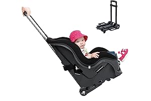 Compact Car Seat Trolley for Seamless Airport Travel