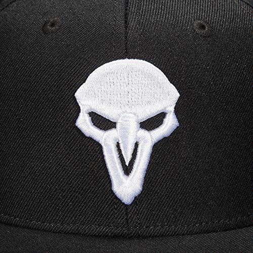 Jinx Overwatch Reaper: Back From The Grave Snapback Baseball Hat, Black, One Size #TOP1