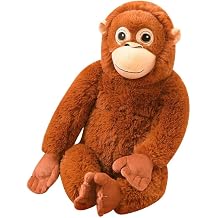 26 inch Monkey Plush, Gorilla Stuffed Animal, Soft Plushies Pillow - for Kids Girlfriend Birthday Christmas Day Gifts