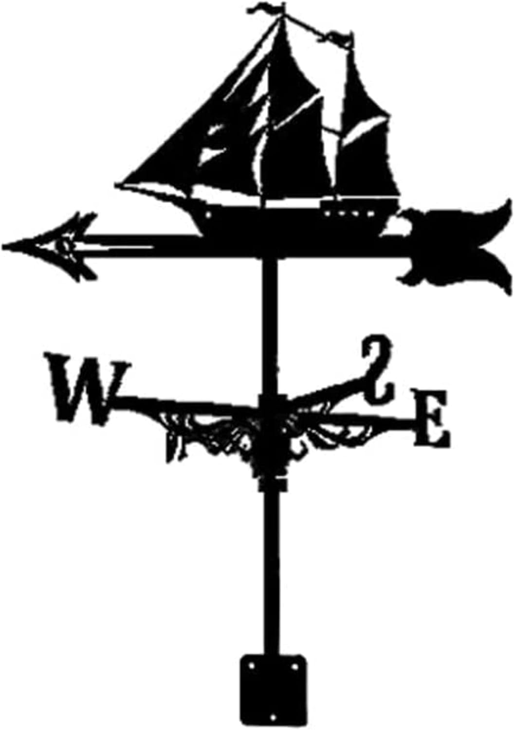 デラックス 風見鶏 サテン ブラック 風見鶏 屋根彫刻用 庭 屋外 アイアンアート 風見鶏 コーティング 住宅 パティオ 芝生