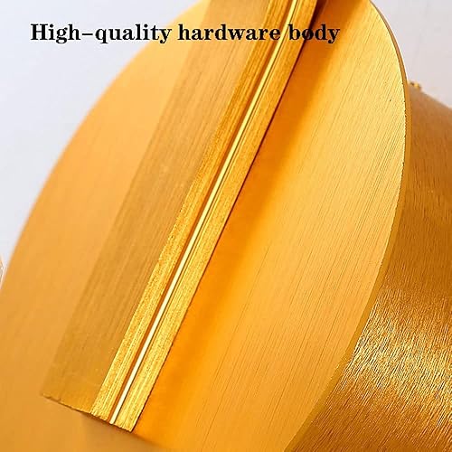 Miniatura 6 de Lámpara de pared moderna, lámpara de pared de cristal dorado, bola de cristal de pared para dormitorio, mesita de noche, pasillo, sala de estar