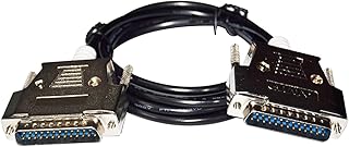 Artemisia RS232 D-SUB 25 PIN Male to DB25 Male Adapter FX2/A Series PLC to A970G0T Touchscreen AC30R4-25P Communication Cable (Size : 5M)