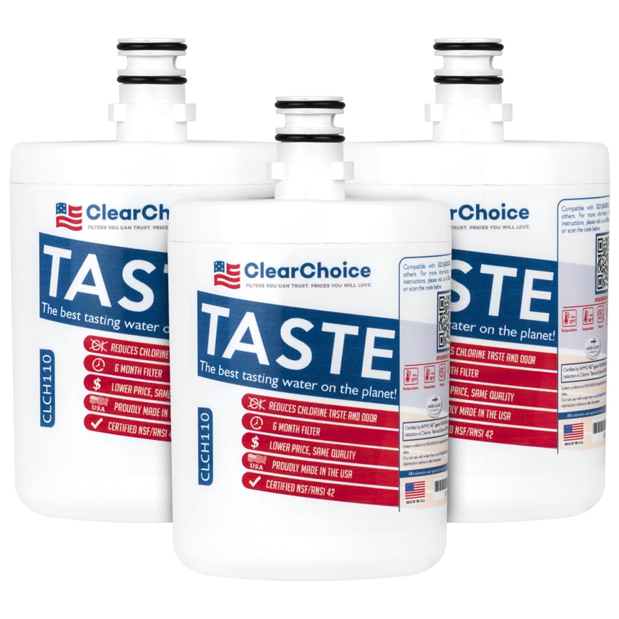 Technical Precision Replacement for CLEARCHOICE WSL-1 Filter 2-Pack