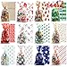 JOYIN 144 PCs Christmas Cellophane Goody Bags with Twist Ties for Christmas Holiday Treats Bags, Christmas Party Favors, Cello Candy Bags, Party Supplies, Christmas Goodie Bags (144 PCS Mixed-Color)