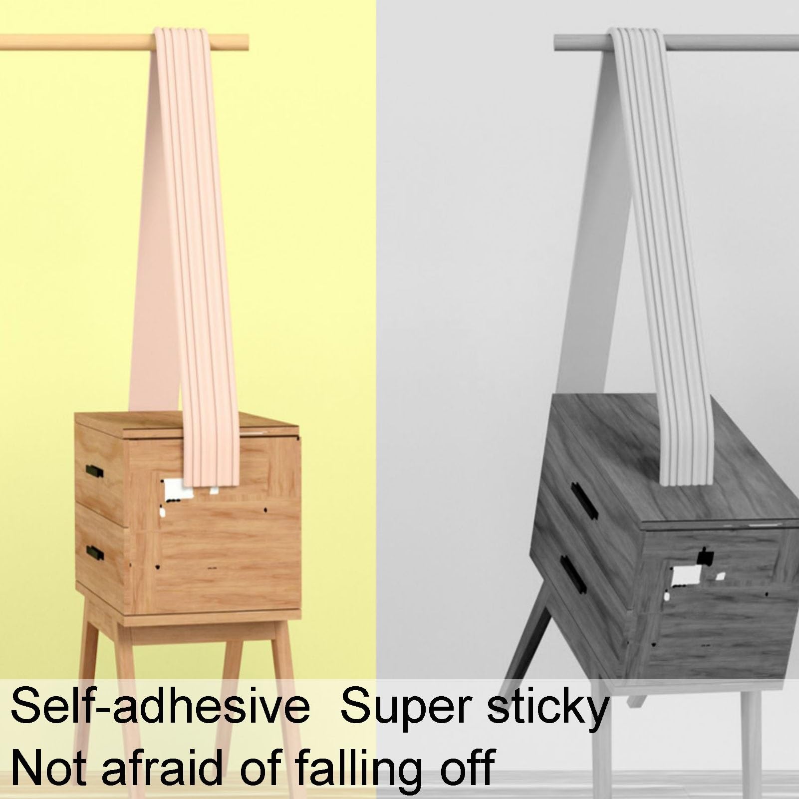 Protector de Esquinas, Protectores de Parachoques de Espuma Suave Resistente para Muebles y Bordes de Chimenea, cojín de Espuma a Prueba de Agua, pregrabado (4 Unidades Amarillas)
