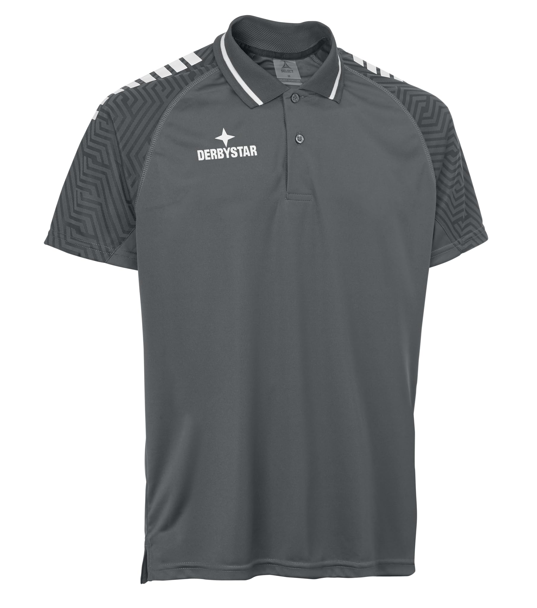 Derbystar Unisex Primo Polo Shirt V24 Polo Shirt Grey White