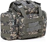 Gexgune 600D Tactical Fishing Bags Wasserdichtes Angelgerät Pack Tragbarer Kamerataschenhalter Outdoor Sports Waist Pack Aufbewahrungsbeutel