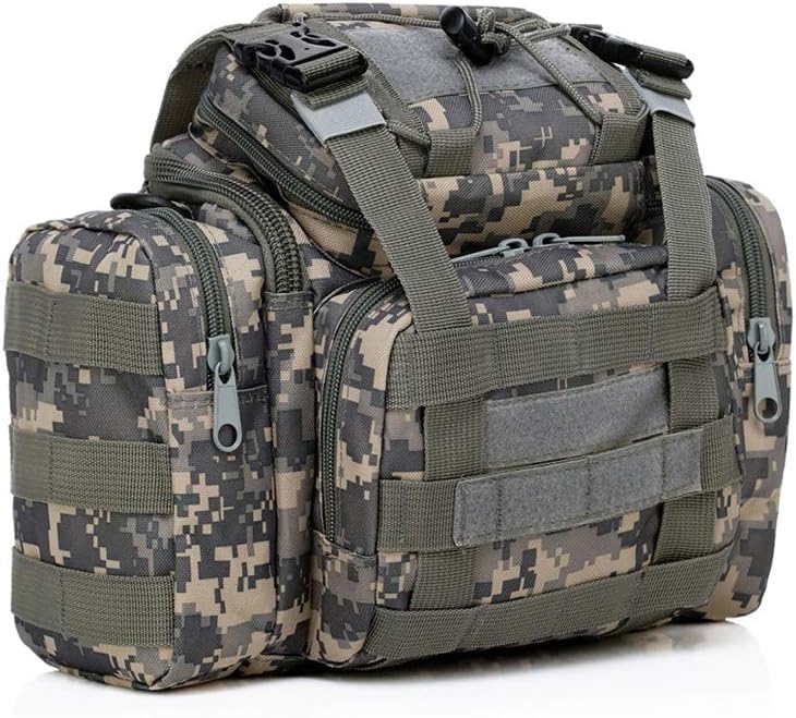Sacoche de pêche étanche en tissu 600D avec support caméra antichoc