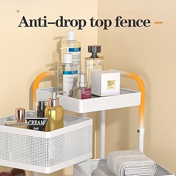 調味料・小物収納カート、5段、キャスター付き、天板付き Amazon.co.jp: TKUIN キッチンワゴン 調味料 収納 カート