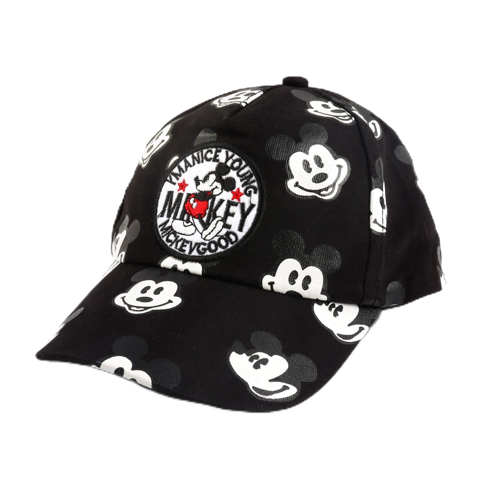 YAXMME Gorra Micke, 1 Piezas Sombrero de Sol Micke, Gorra de Béisbol de Micke, Gorro Niñas y Niños Micke, Ajustable, para Regalos de Cumpleaños, Protección Solar, Deportes al Aire Libre, para Niños 3-6 Años