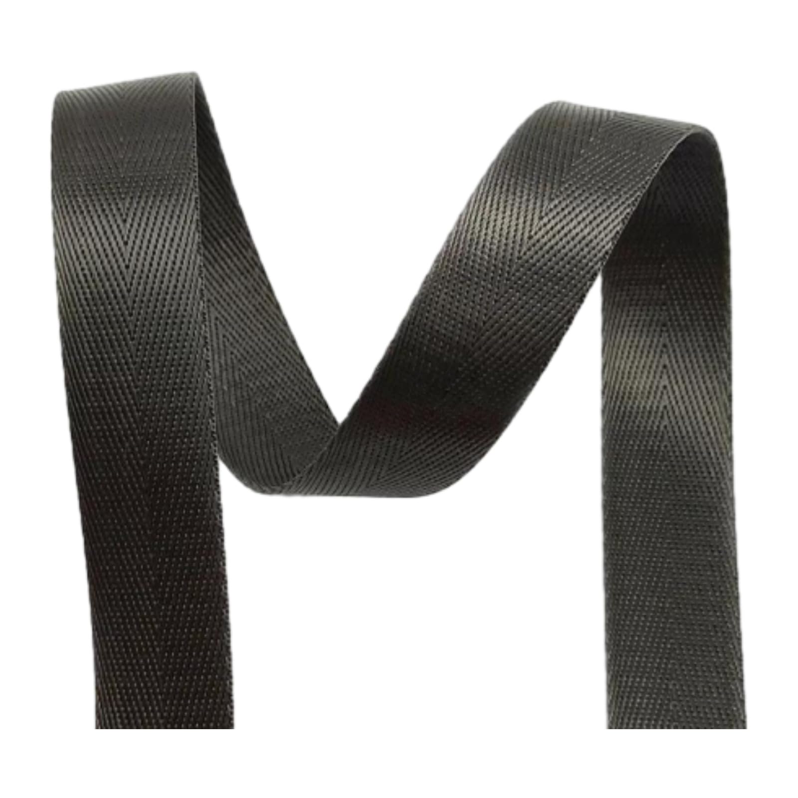 5M 20-38mm Nylon Webbing Band, Strap Bag Backpack Material, Sewing Binding Tape,Darkgray,50mm