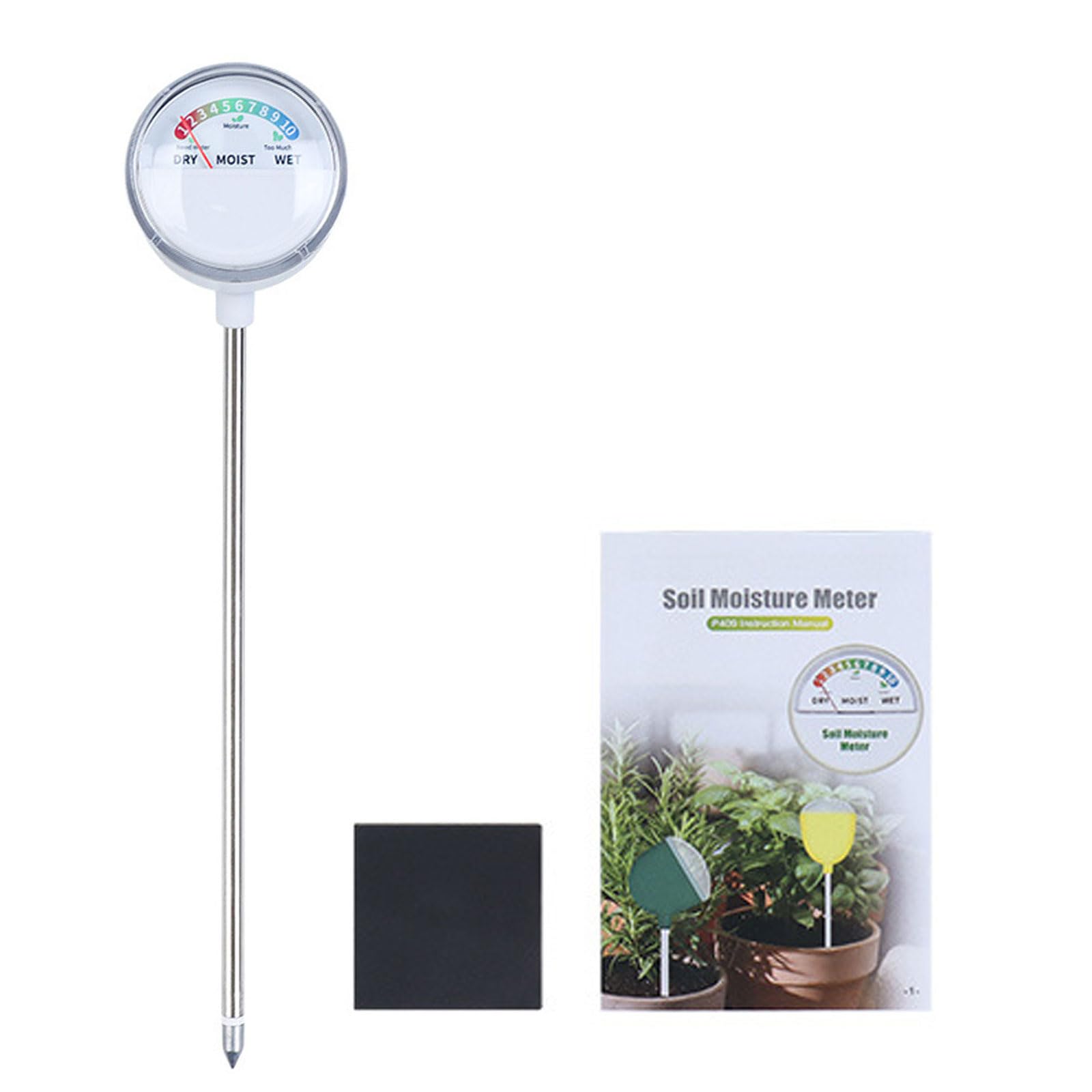 Adyjee Quickly Soil Water Meter Soil Tester Efficient Humidity Detectors Hygrometer For Houseplants Flowers And Farm Lawns Care Garden Tester