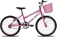 Bicicleta Aro 20 Infantil Feminina KOG – Quadro Aço Carbono e Freio V‑Brake – Saúde, Lazer e Segurança