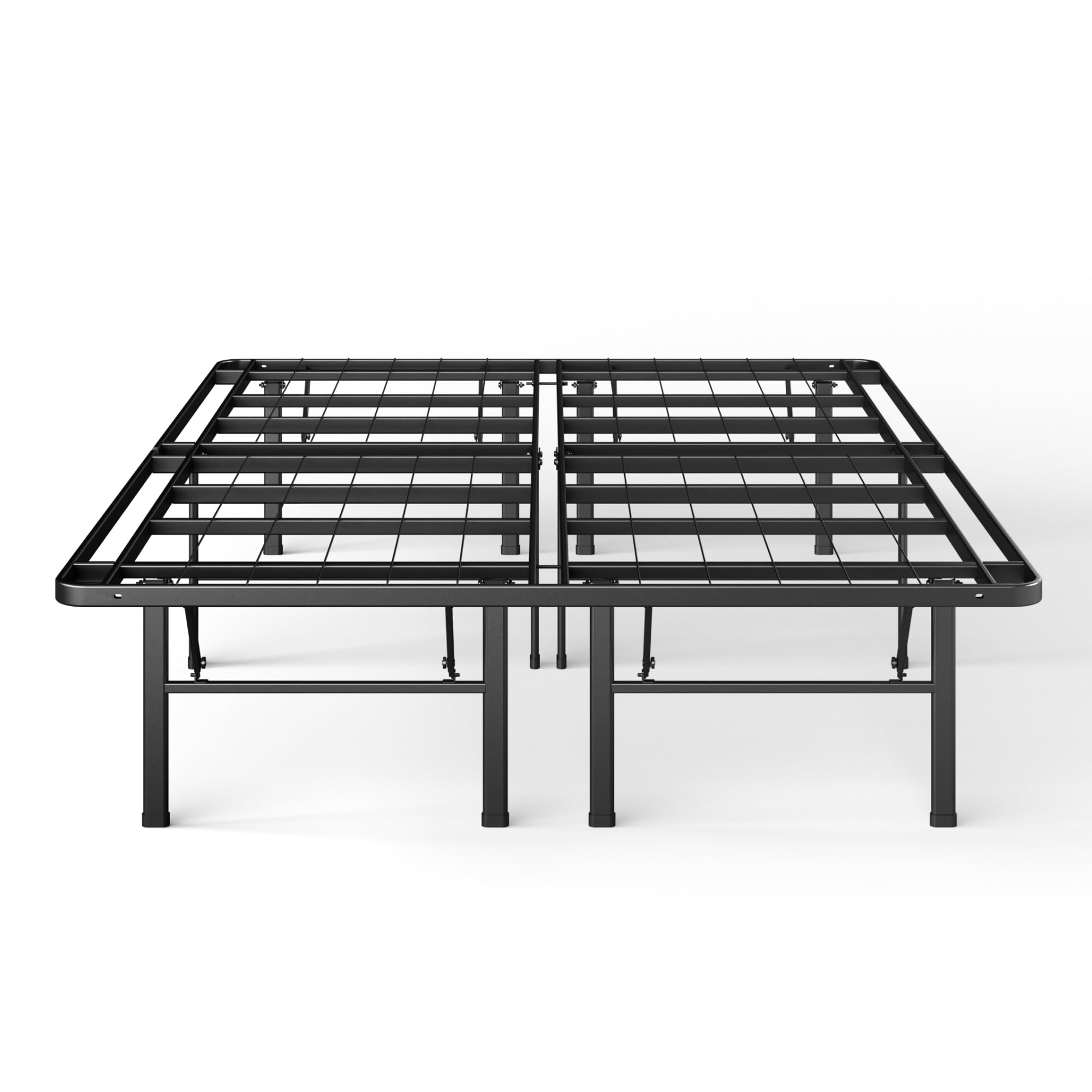 Zinus SmartBase łóżko 140 x 200 cm – wysokość 35 cm – idealne do łóżka dla gości – miejsce do przechowywania pod łóżkiem – czarne