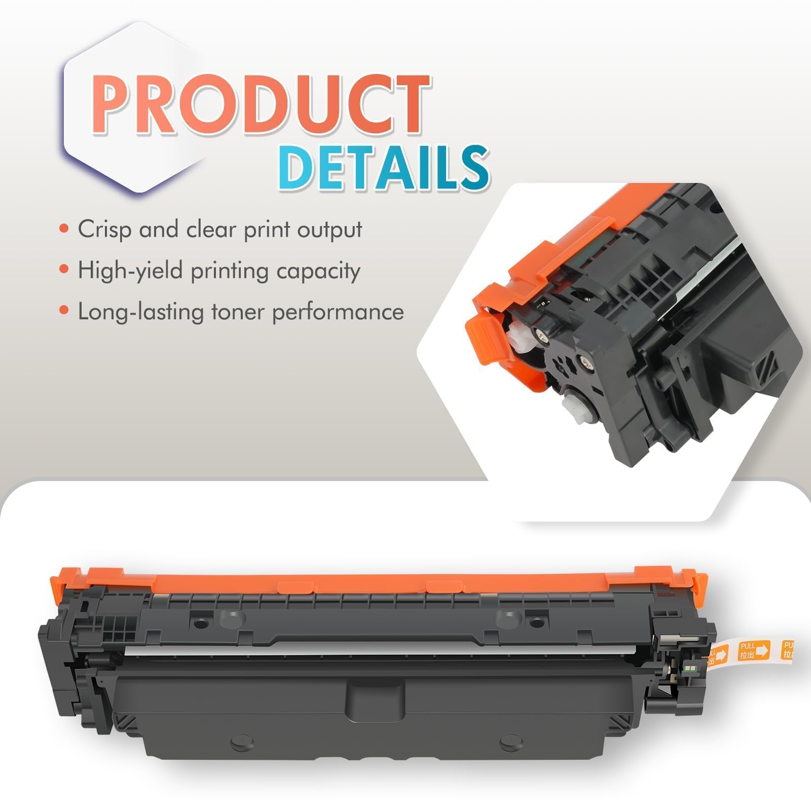069H 069 MF754Cdw MF752Cdw Compatibile per Canon 069H Cartuccia Toner | i-Sensys MF754Cdw LBP673Cdw MF753Cdw LBP674Cx LBP674Cdw MF751Cdw MF755Cdw MF756Cx Nero Ciano Giallo Magenta