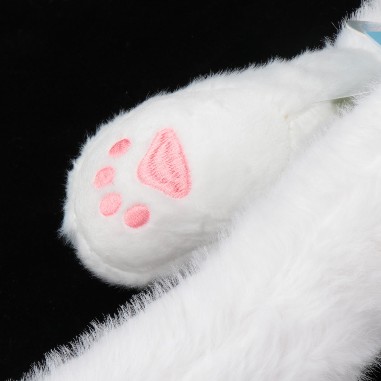 Muñeco de Peluche de Gato, Juguete para Abrazar para Niños, Niñas Y Toda La Familia, Blanco