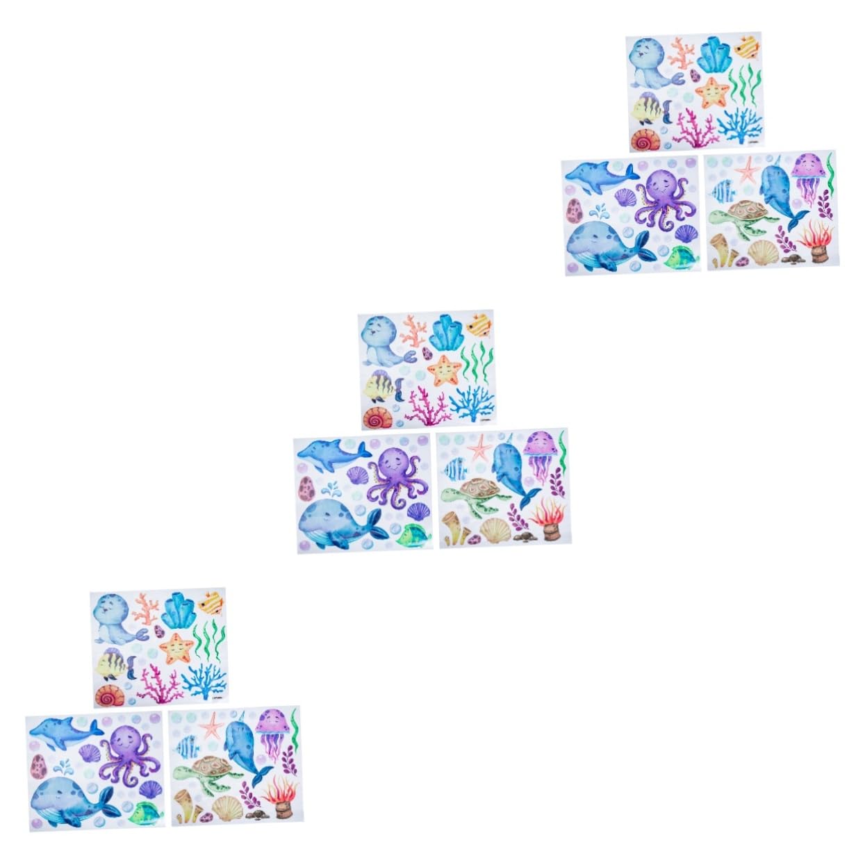 Stickers à autoadhésive pour fenêtres et décoration de salon