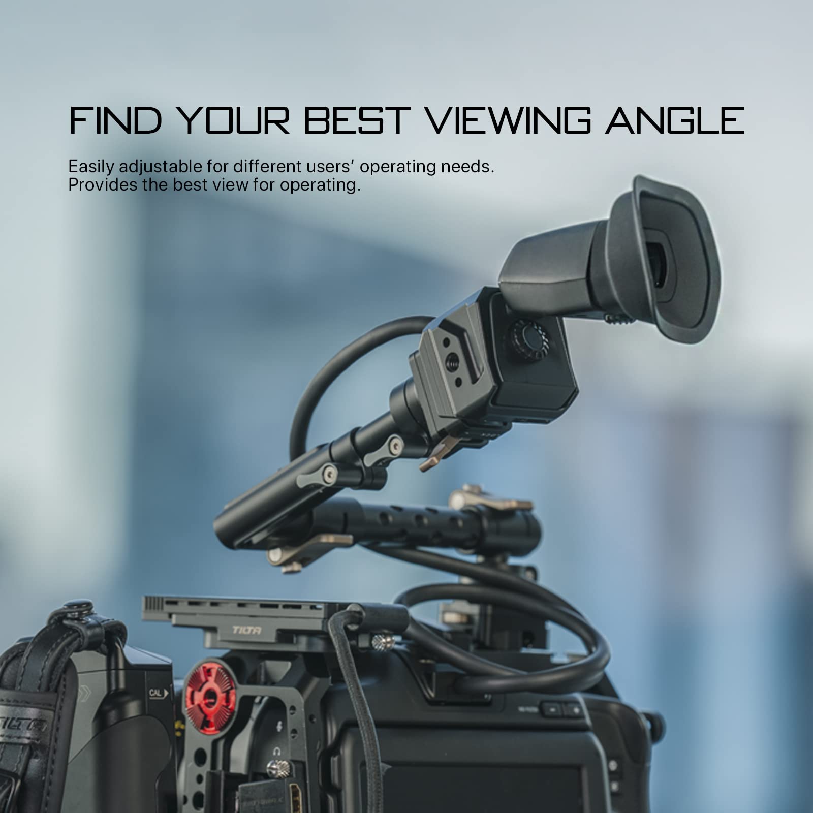 Tilta EVF Soporte de extensión Compatible con BMPCC 6K Pro Kit de