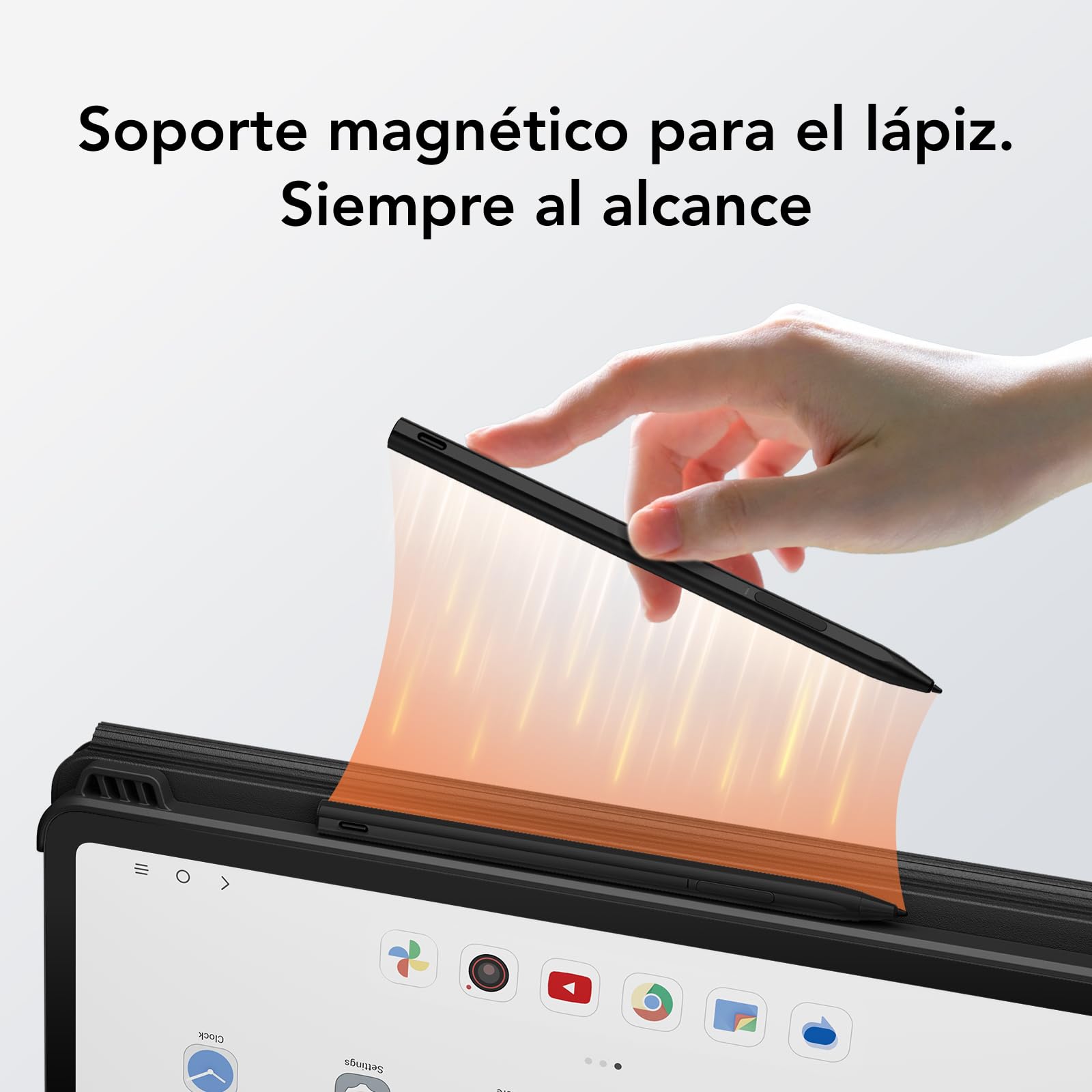 TCL T-Pen Lápiz Stylus EMR | Compatible con NXTPAPER 11 Plus | NXTPAPER 14 | Tab 11 Gen 2 | Tab 11 FE | NXTPAPER 11 | Tab 10 Gen 2 | 4096 Niveles de Presión | para Tablets TCL