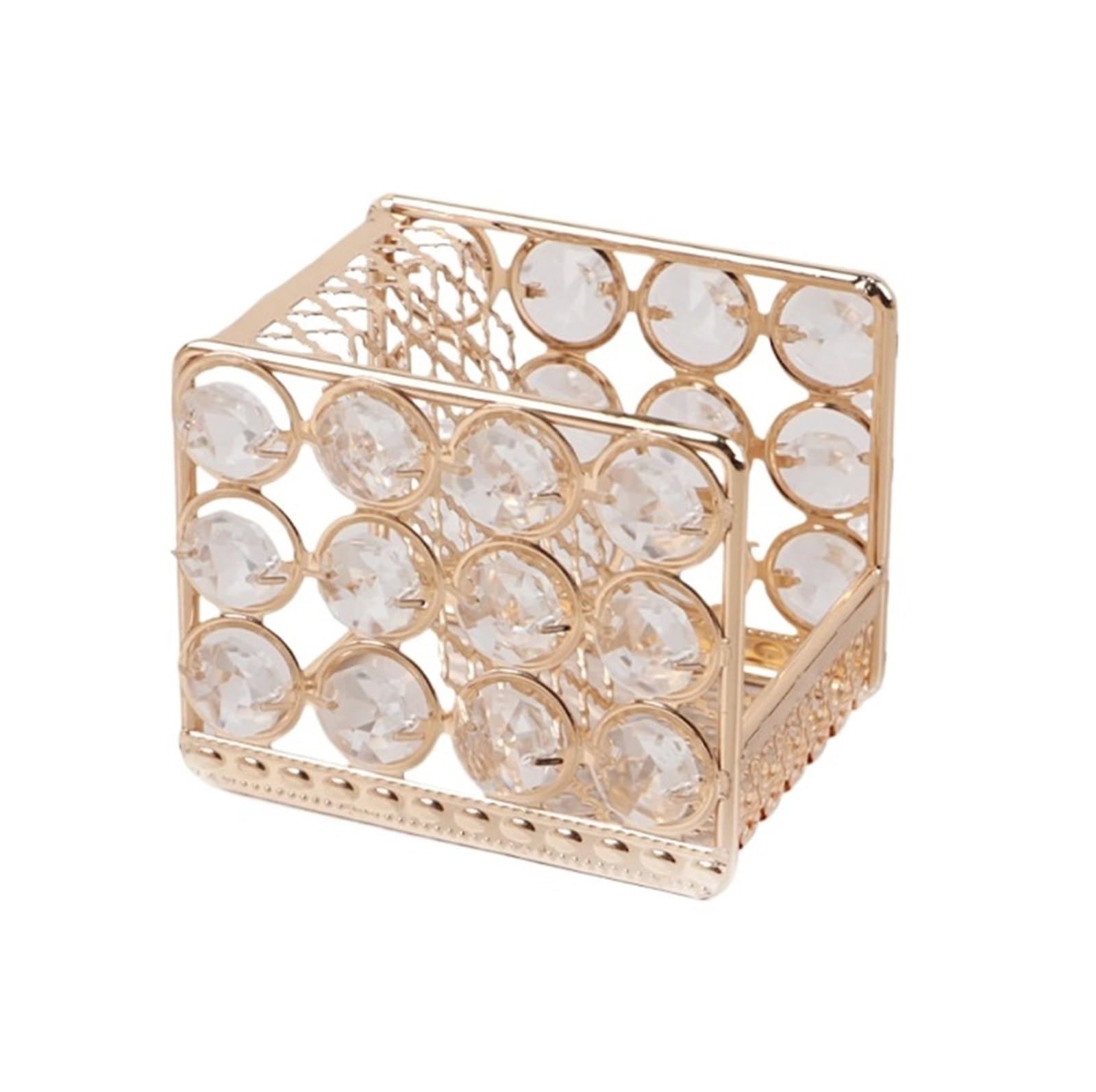 DANNMPX Business Card Holder Business Card Holder Stand Name Display Desktop Storage Organizer(7x8.5x7.5cm)
