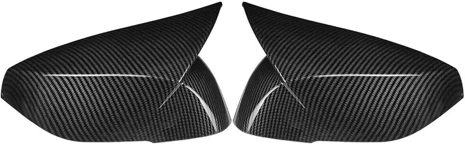 XJPGHA Wing Mirror Covers Caps for Infiniti Q50 Q60 QX30 Q70 2014-2020, Sturdy Durable Cover Housing Door Mirror Vehicle Accessory Rearview Side Covers,Carbon Fiber Texture