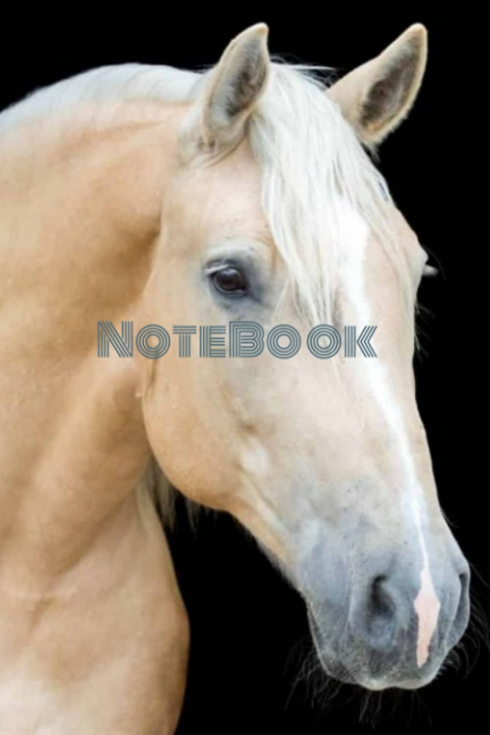 Composition Notebook: Horse: Wide Ruled Lined Book, Exercise Book, 120 Pages 6x9 Soft Cover, Blank Writing Notebook, Plain Journal,
