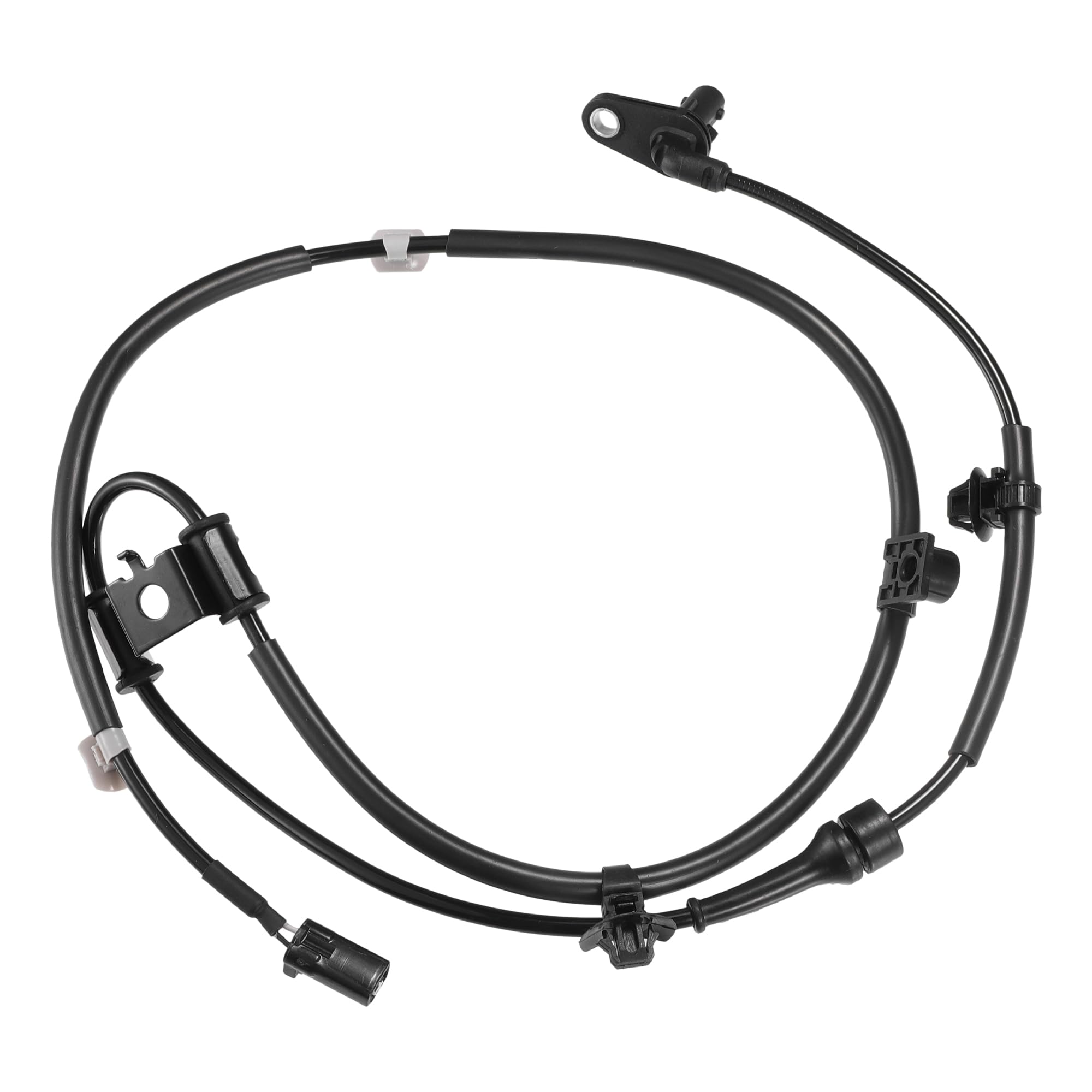 QUARKZMAN Capteur De Vitesse De Roue Abs Pour Hyundai Santa Fe 13-19 | Avant Gauche, Pour Hyundai Santa Fe Sport 2013-2018 & XL 2019, OE: 956702W000, Matériau: Plastique & Métal, Couleur: Noir