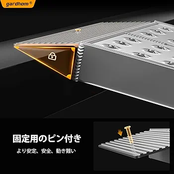 Amazon.co.jp: gardhom ラダーレール 長さ100CM 幅広 28CM 荷重