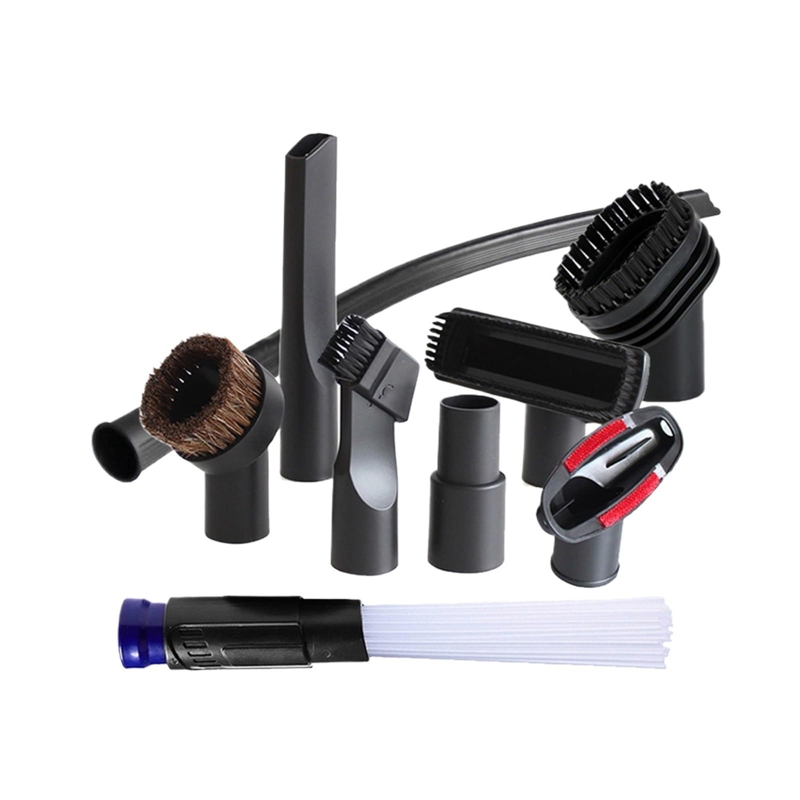 Tête de Brosse d'aspiration Universelle Compatible avec Les Accessoires d'aspirateur 32 mm, 35, 1 1/4 po et 3/8, suceur Plat(HXL2175)