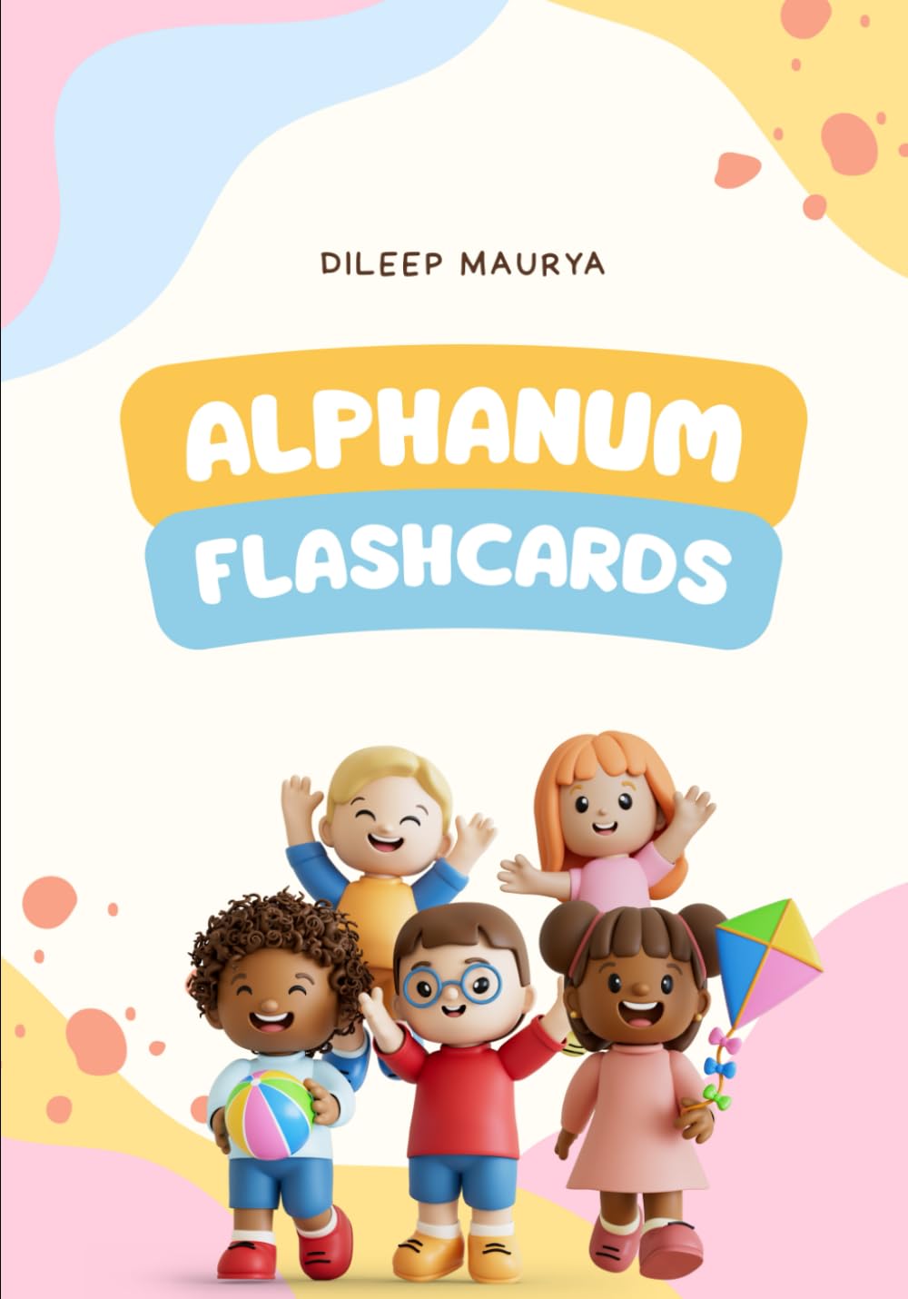 Alphanum flashcards: Learn Letters, Numbers, and First Words Easily