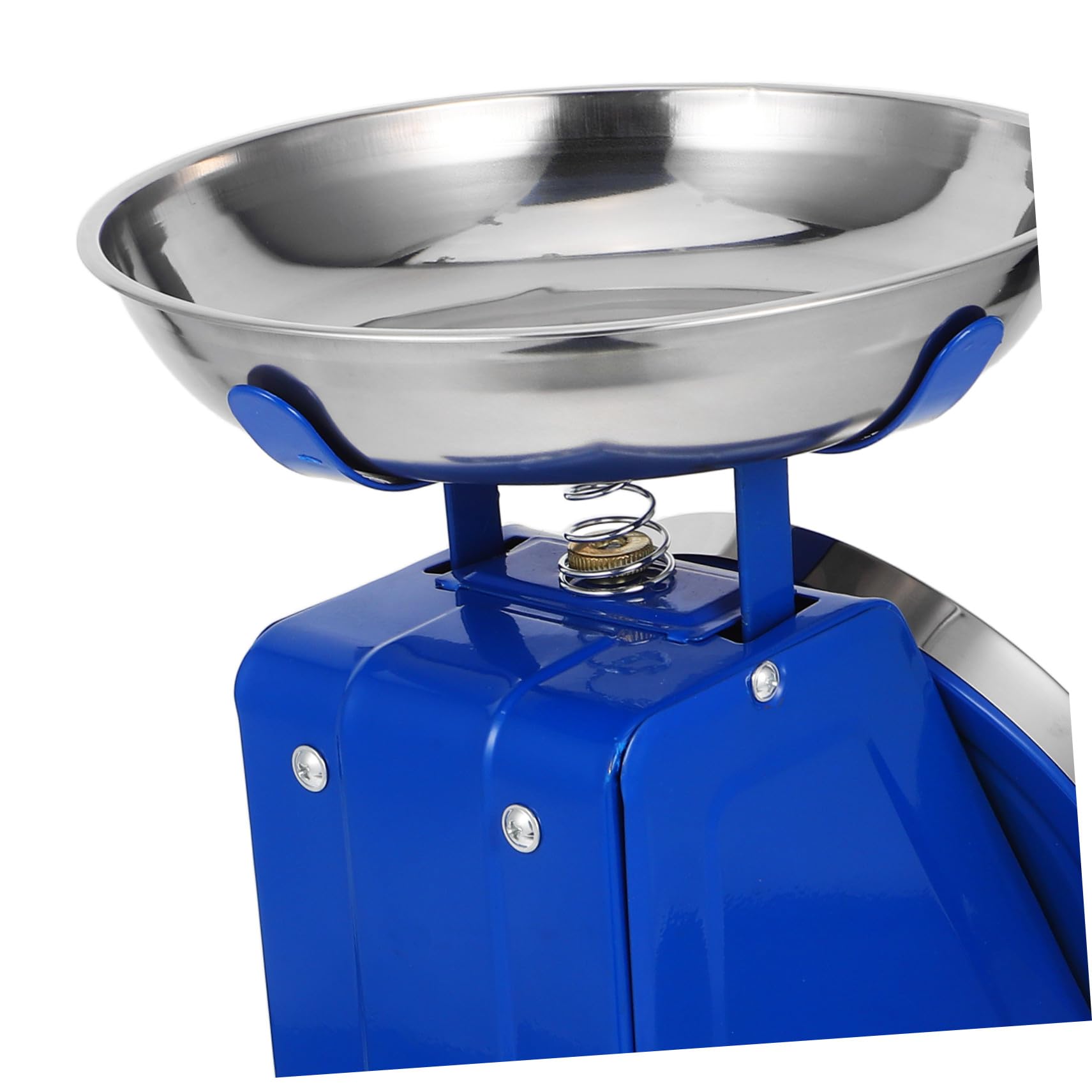 Báscula para Pesar Alimentos 10kg Recipiente Extraíble Estructura Metálica Esfera Irrompible sin Pilas para Ingredientes Secos Líquidos Carne Frutas Preparación de Comidas