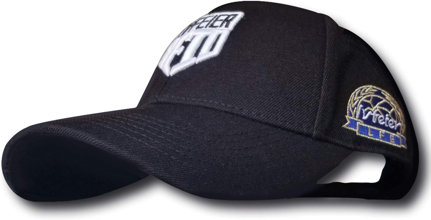 LVFEIER EMF Radiation Protection Cap blocking RF EMF - Cell Towers - Smart Meters - WIFI Black