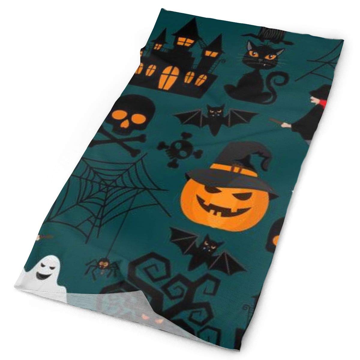 Unisex Headband Halloween Crafts Halloween Decorations Athletic Headwear Wide Head Scarf 16-in-1 Multifunctional