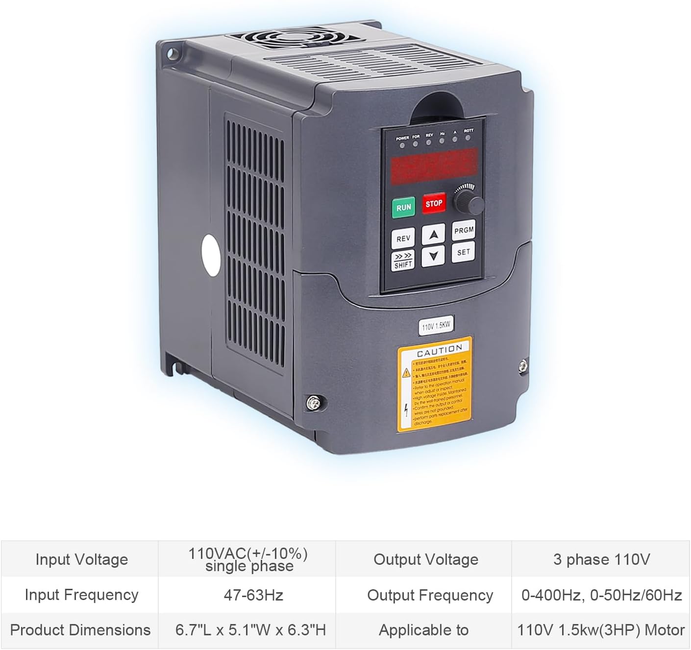Daedalus CNC Spindle Motor Kit, 110V, 1.5KW, ER16