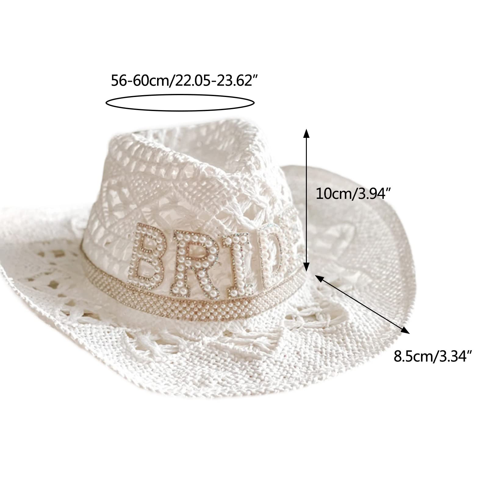 Cappello da in Paglia da Spiaggia alla Unisex alla Cappello da in Paglia Panama Jazzy da Uomo Cappello in Paglia Traspirante antisolare Cappelli da Cowgirl da Donna