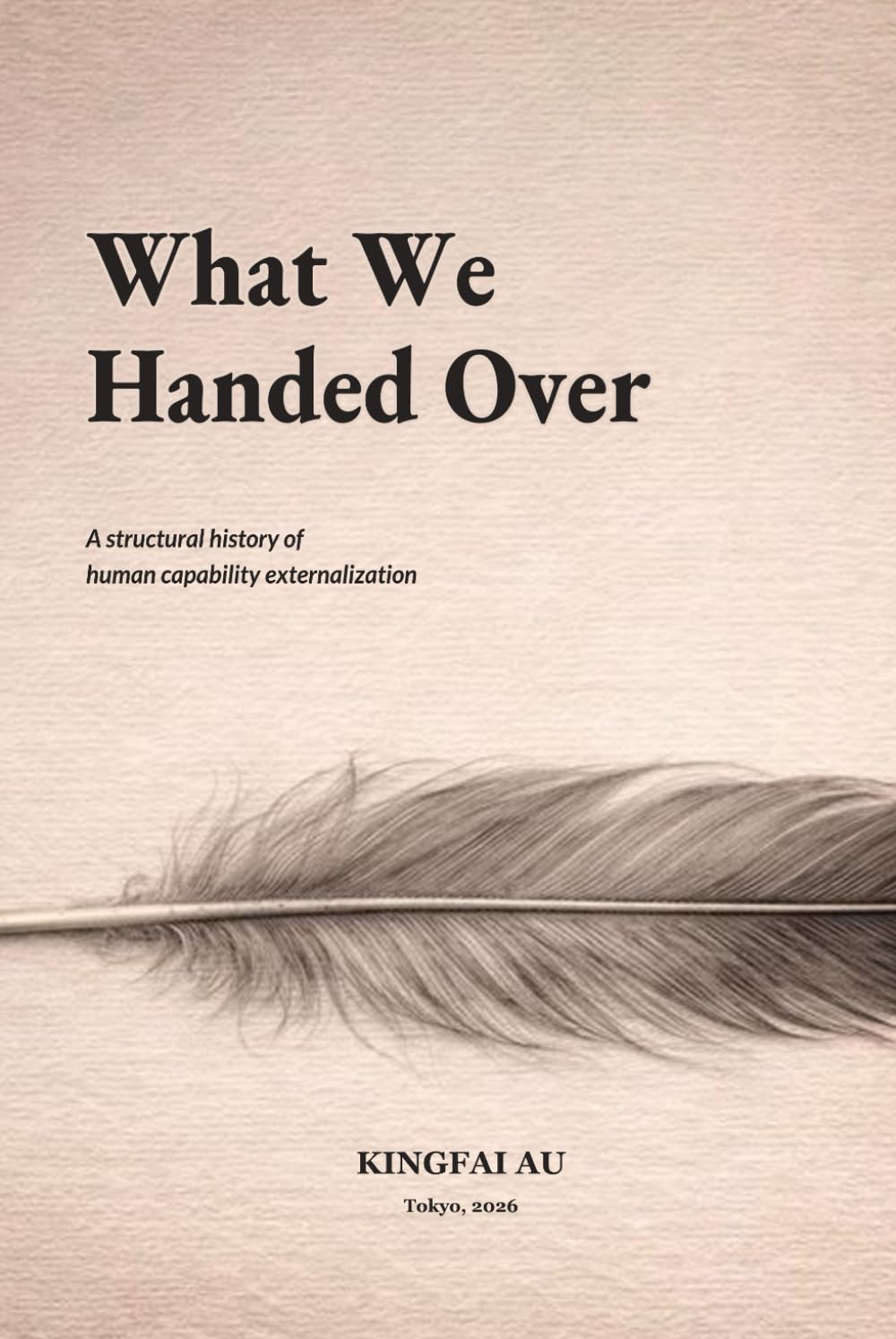 What We Handed Over: A structural history of human capability externalization (The Responsibility Boundary)