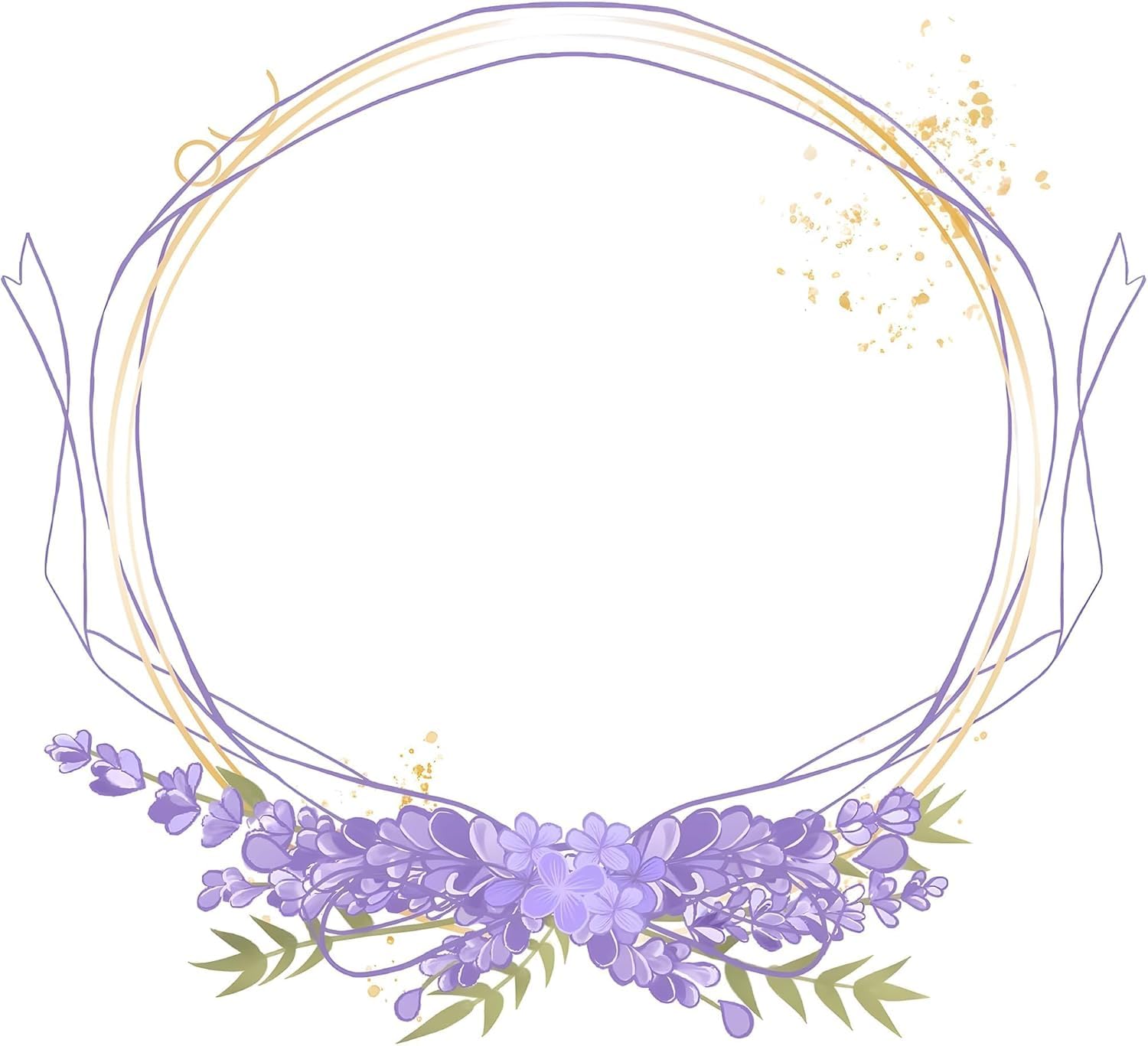 Custom Logo Stickers - Design Your Own Personalized Labels with Text, Image, & Photo - Waterproof, UV Protected, Fade & Heat Cold Resistant - Pack of 100 (Wreath 23, 51mm) โ image 1
