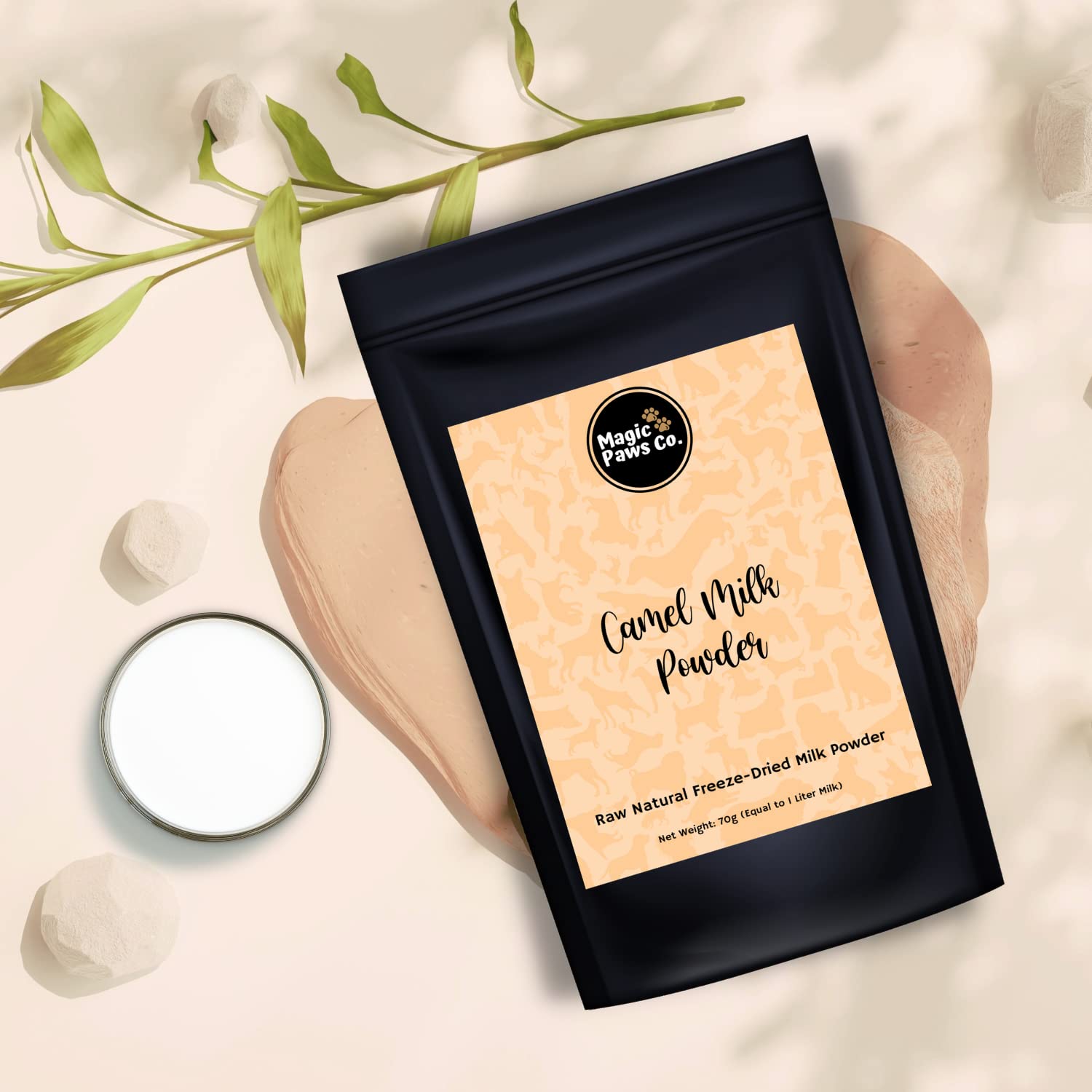 Magic Paws Co. Camel Milk Powder | All Natural Freeze Dried Camel Milk Powder for Pets | Dogs & Cats (B0BMTL1QVM) Amazon Price History, Amazon Price Tracker
