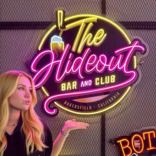 Wakklia Custom Logo Neon Sign, UV Printed Store Neon Sign Customizable Large, Custom LED Logo Sign, Images Print Customized for Store Office Business Beauty Salon Shop Clubs Bands