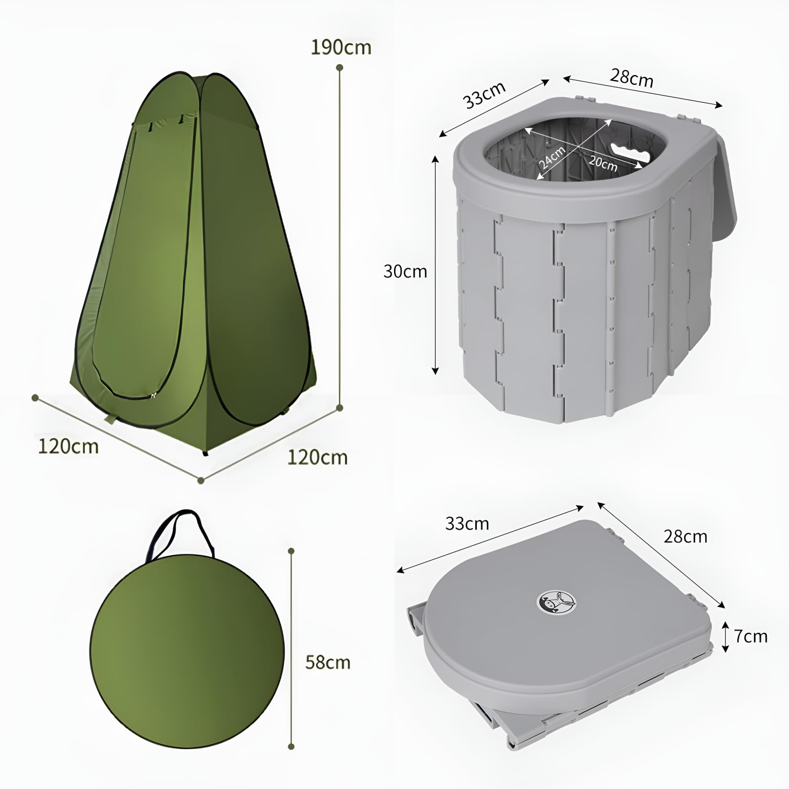 aierbo 簡易トイレセット 防災 トイレ テント折りたたみ Amazon.co.jp: aierbo 簡易トイレセット 防災 トイレ えテント