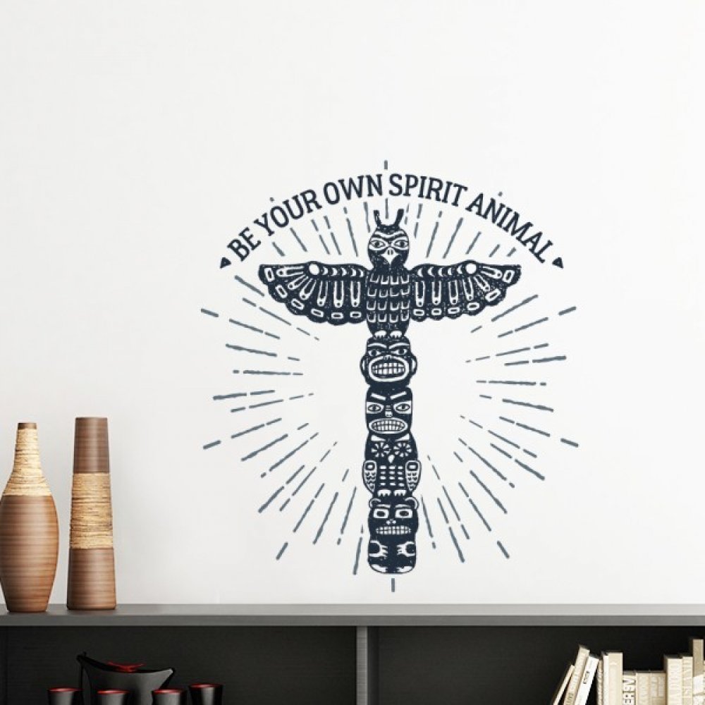 Sticker mural égyptien pour créer une ambiance zen et mystique dans votre chambre