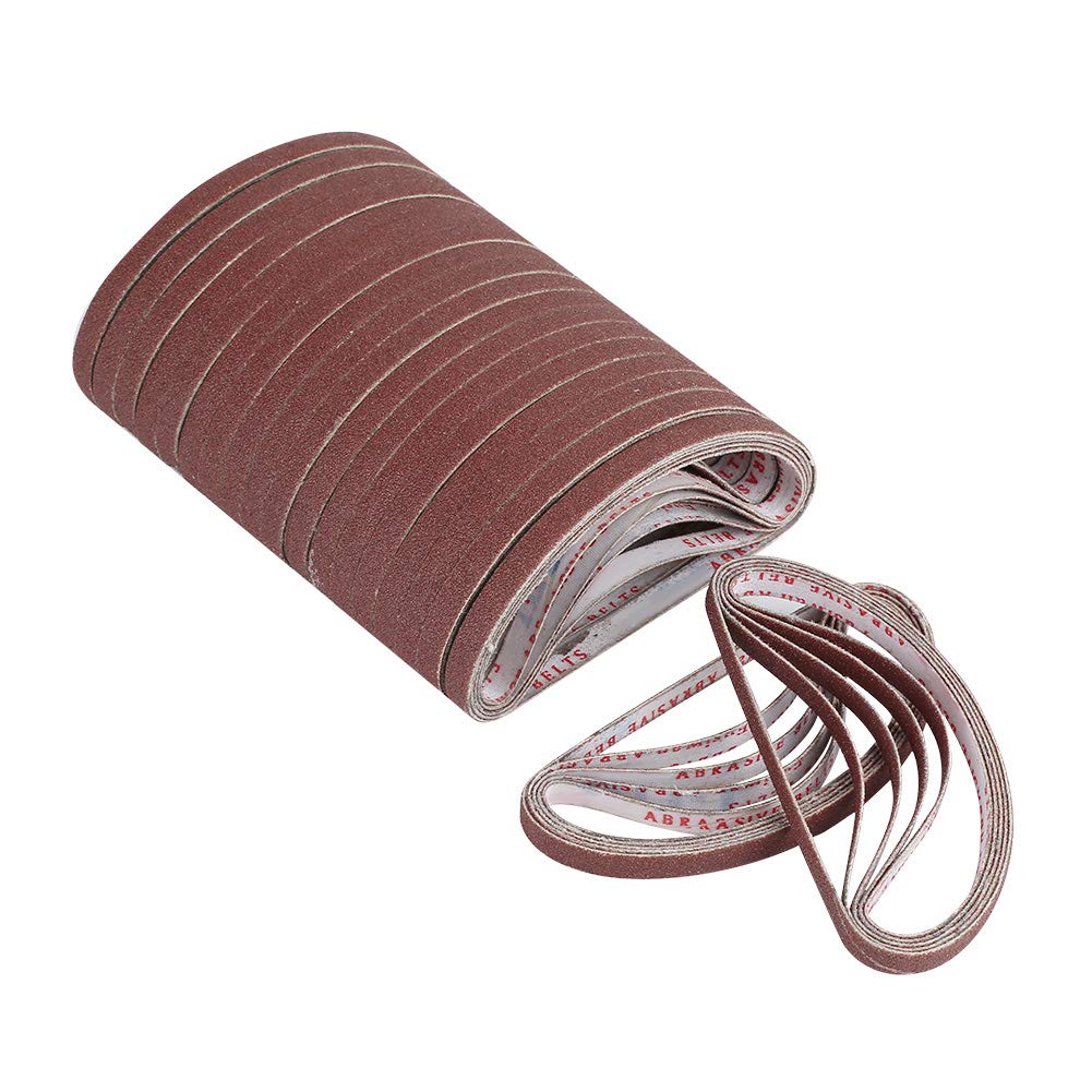 Power File 13 X 455 Sanding Belts Fger 100Pcs Belt Power Finger File Sander Abrasive Sanding Polishing Belts